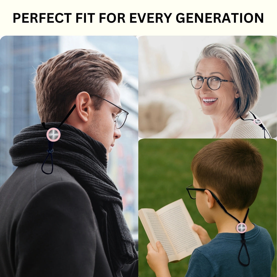 Smart Lanyard Tracker (Pink Colour)