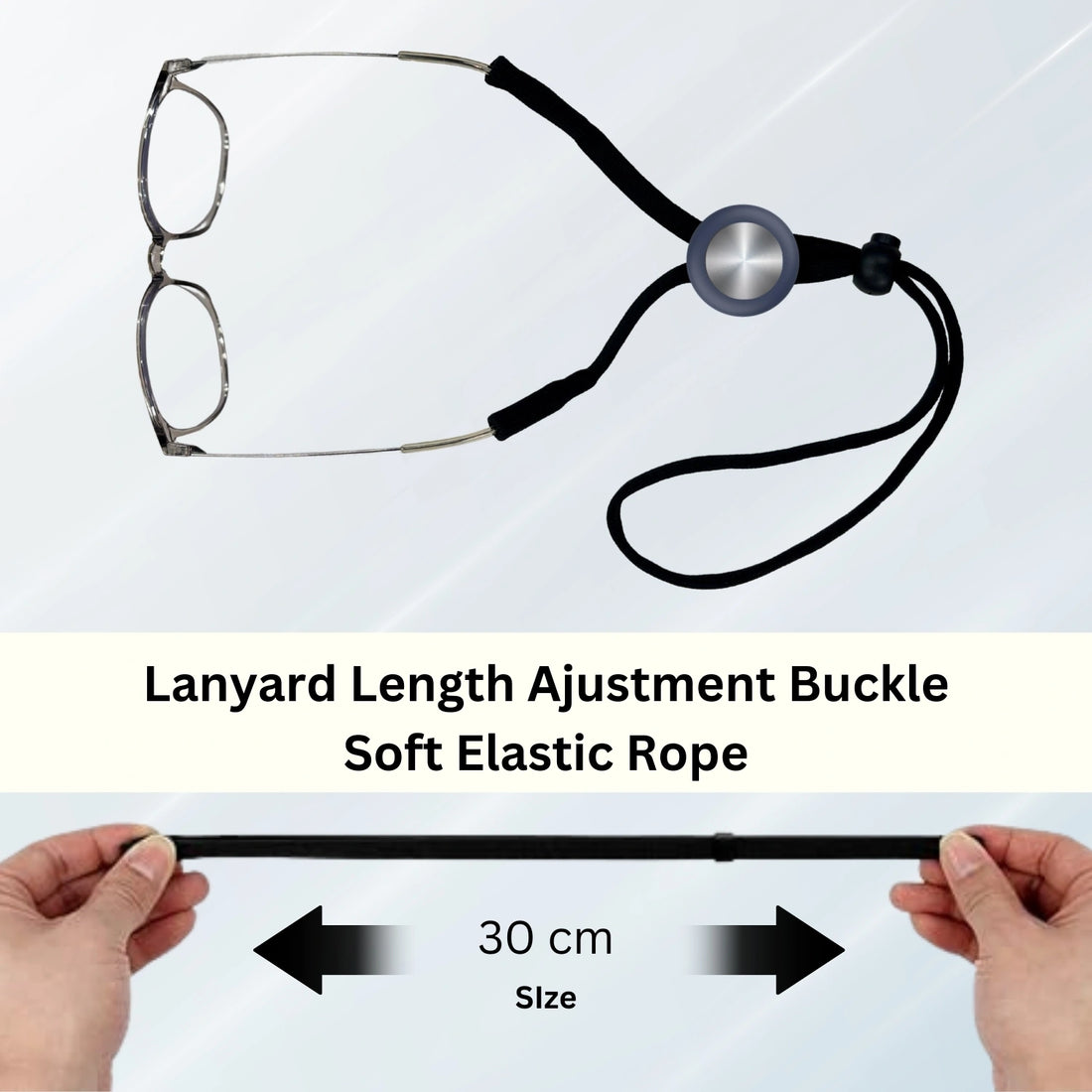 ஸ்மார்ட் லேன்யார்டு டிராக்கர் (சாம்பல் கருப்பு சுழல் நிறம்)