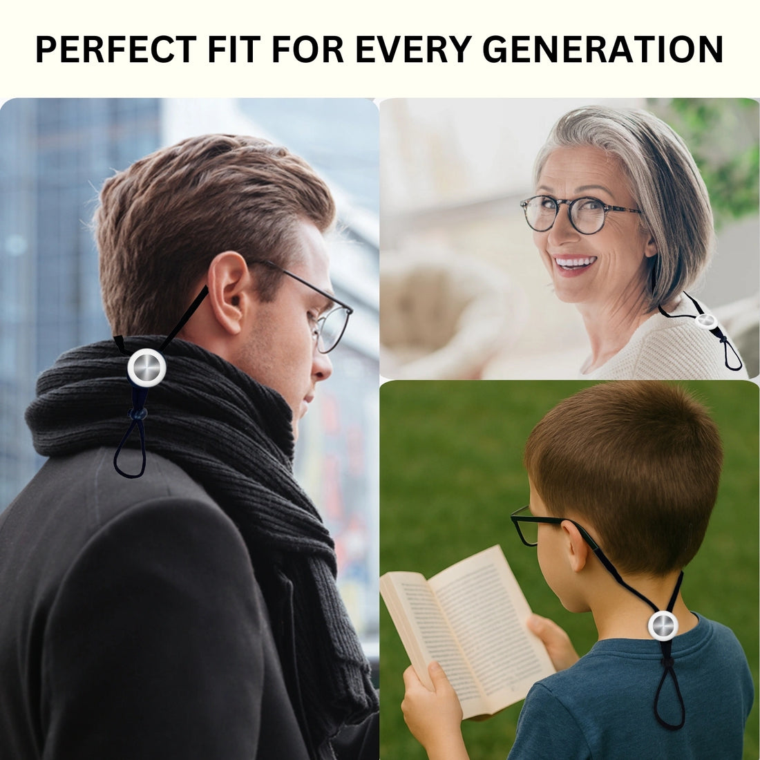 Smart Lanyard Tracker (White)