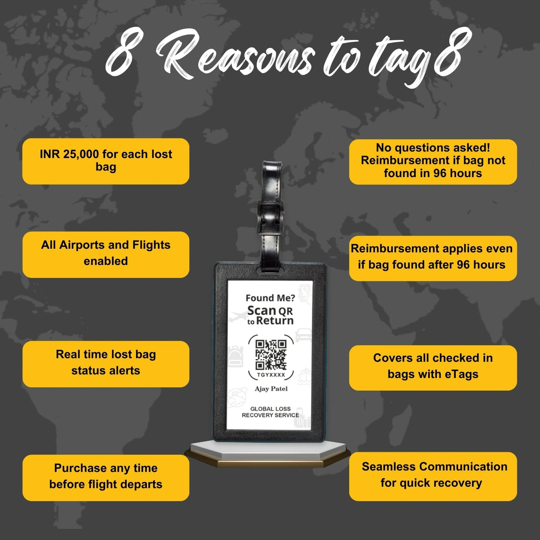 Bag Security eTag – Global Baggage Tracking & Protection