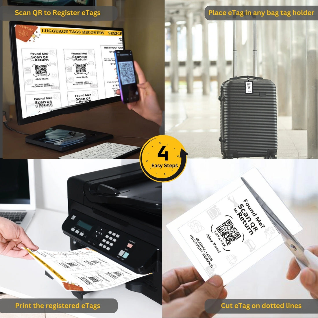 Bag Security eTag – Global Baggage Tracking & Protection