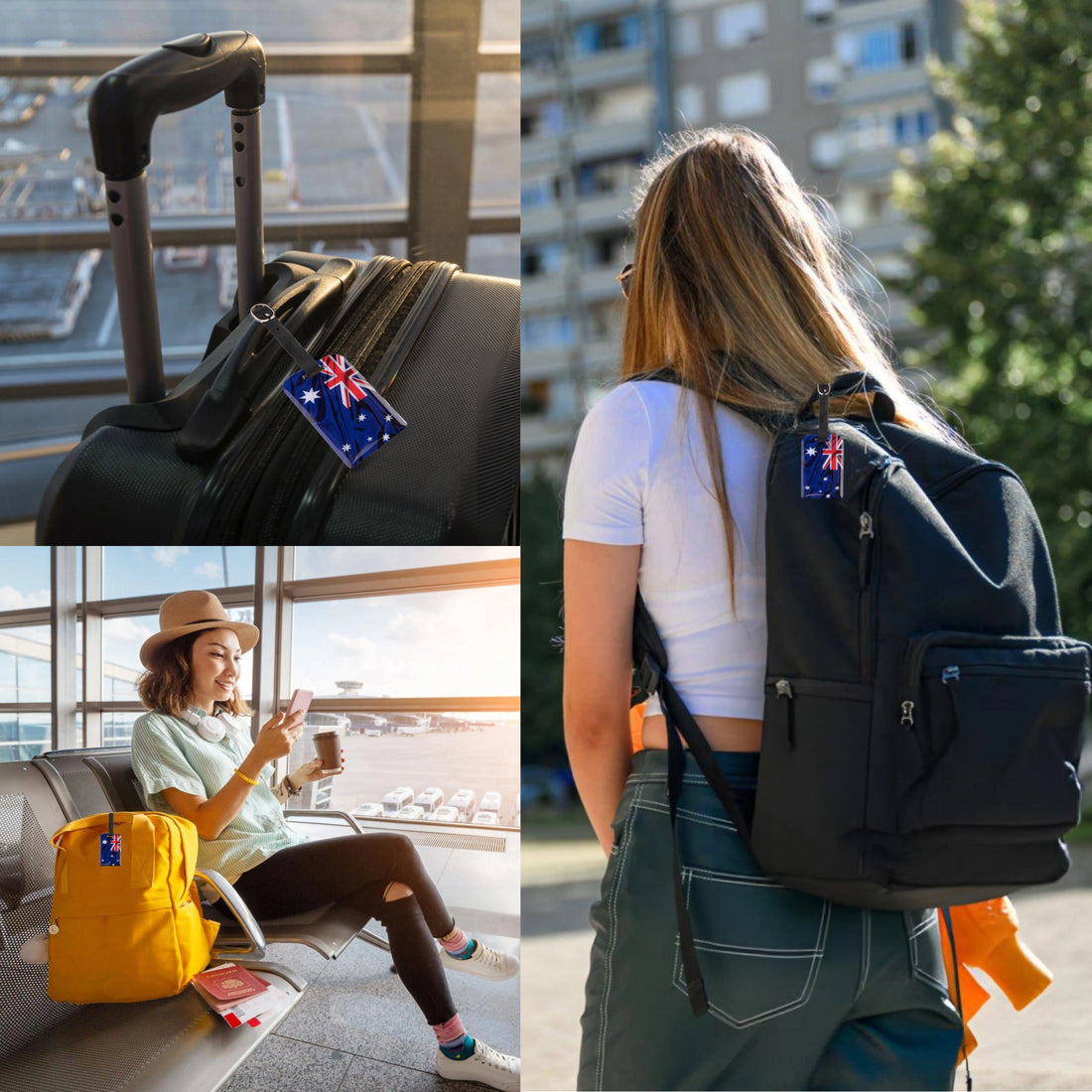 Australia QR Bag Tag by tag8 for luggage safety