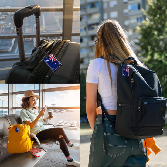 Australia QR Bag Tag by tag8 for luggage safety