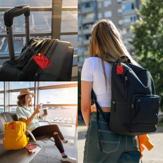 China QR Bag Tag by tag8 for secure travel tracking