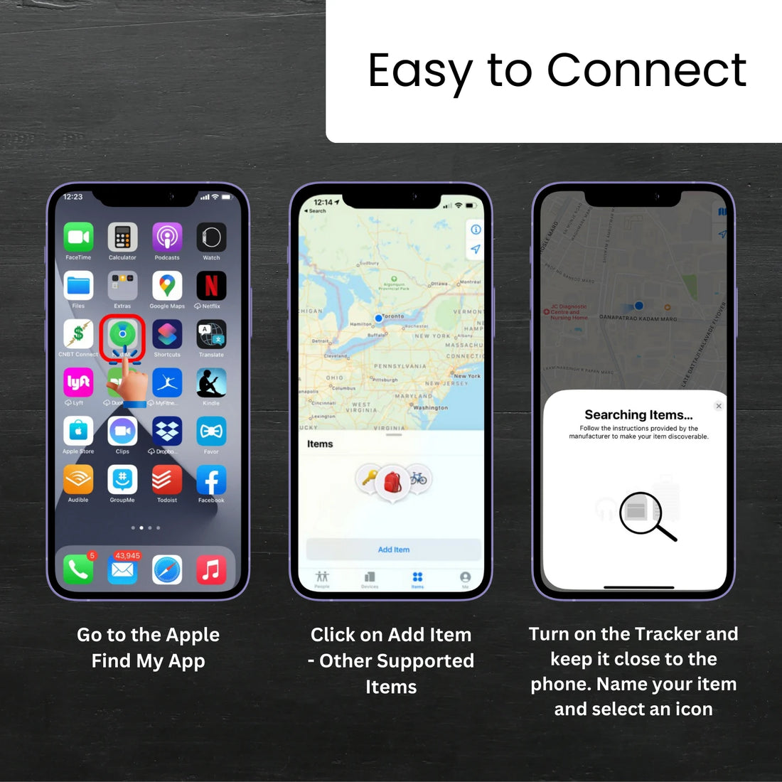 Dolphin Smart Tracker Huthur - Bluetooth Tracker