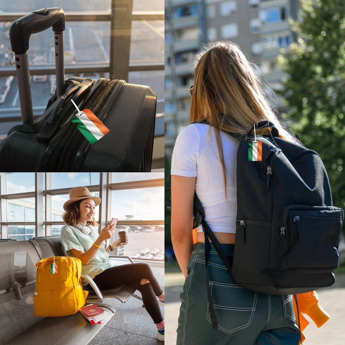 India QR Bag Tag by tag8 for luggage tracking