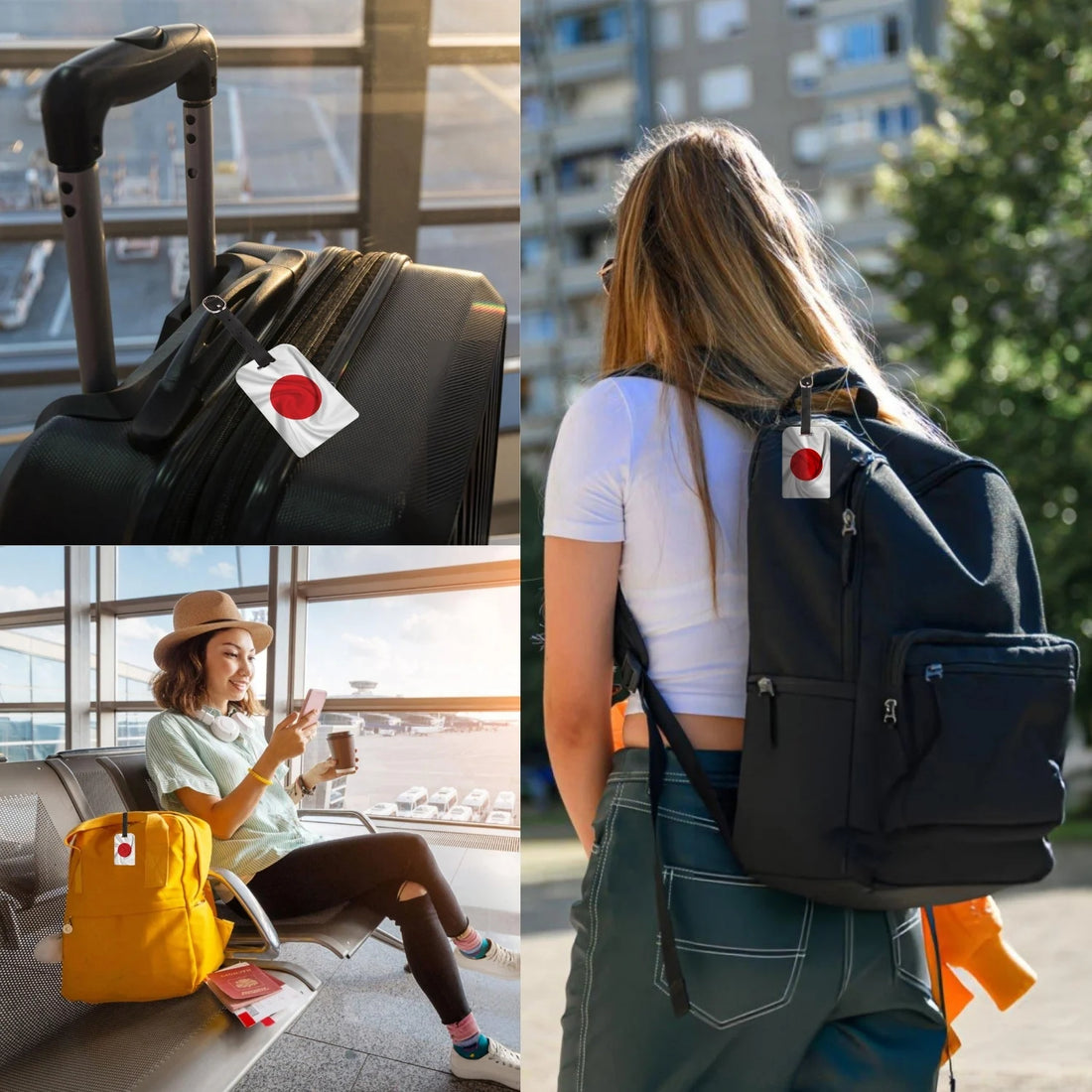 Japan QR Bag Tag by tag8 for luggage tracking