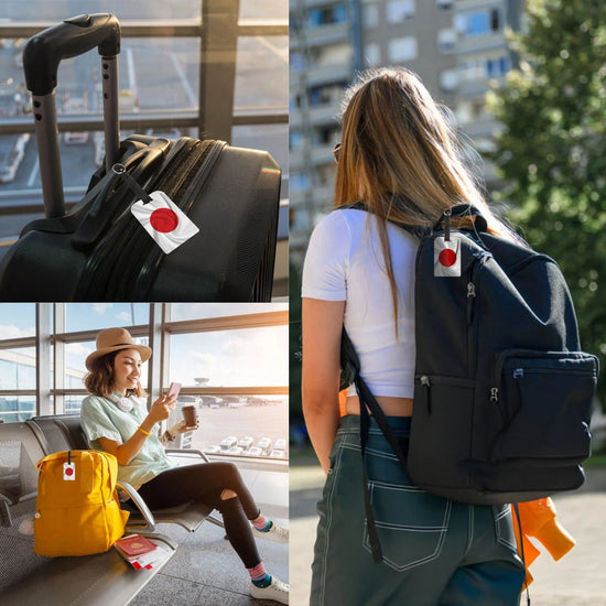 Japan QR Bag Tag by tag8 for luggage tracking