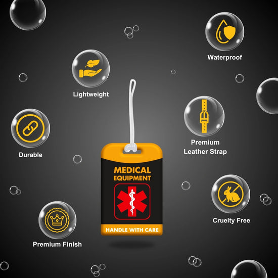 Smart Medical Equipment Tag | Track, Identify & Secure Luggage by tag8