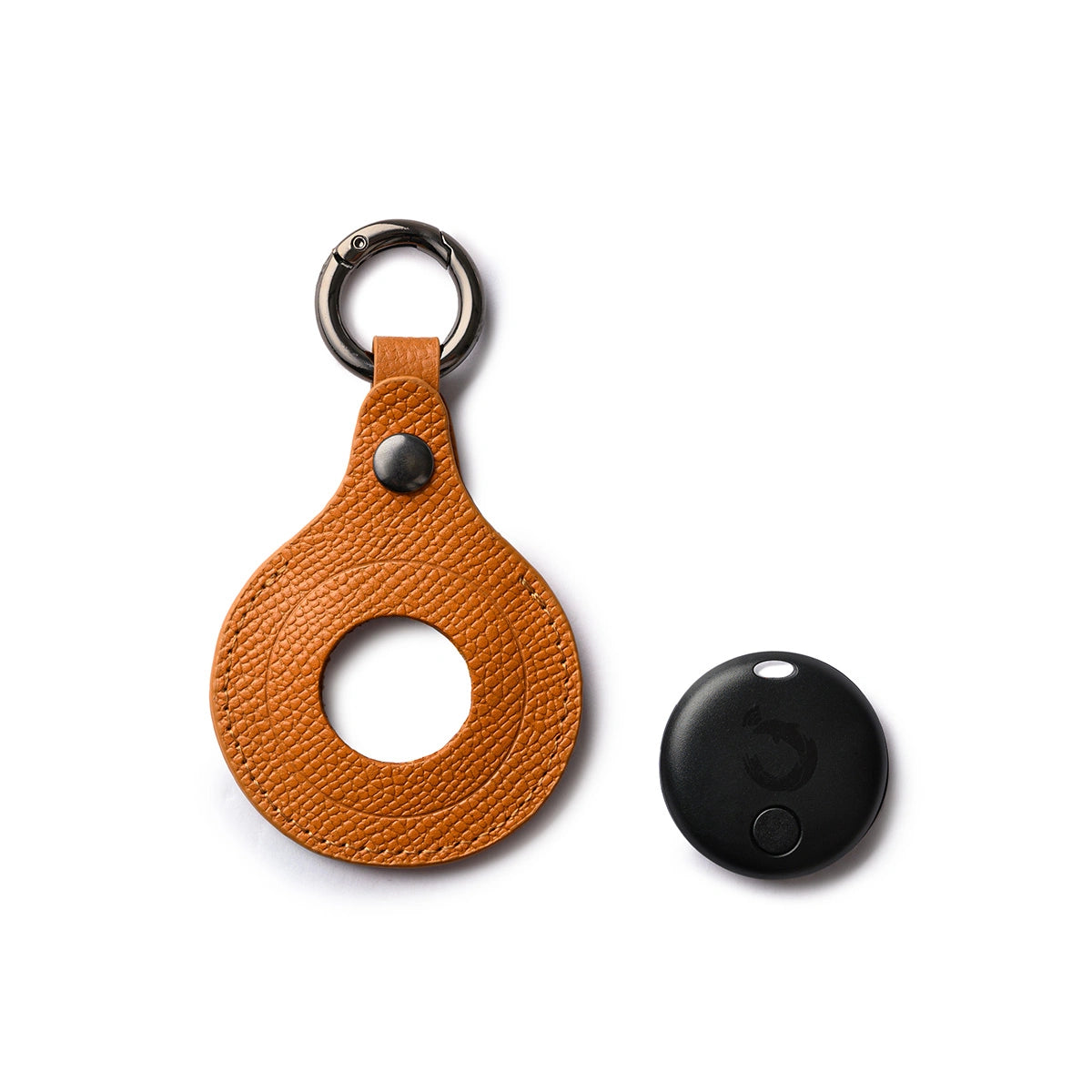 Orbit Smart Key Ring Tan with Dolphin Pro tracker to find lost keys quickly