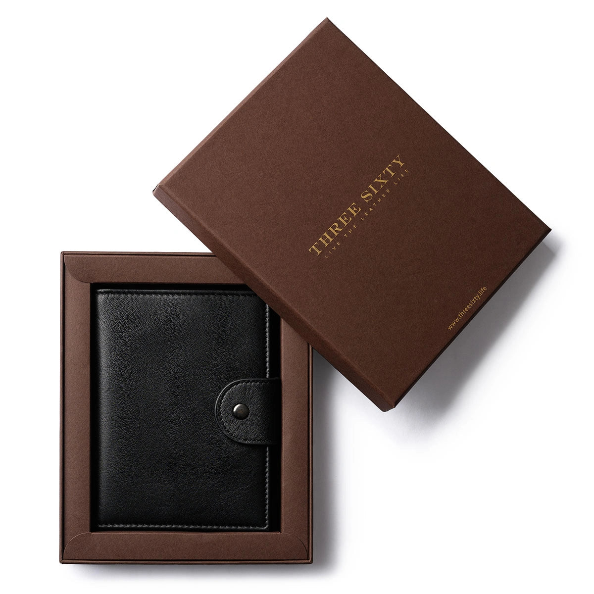 Orbit Smart Passport Holder Bi-Fold with Dolphin Max tracker to secure and locate your passport easily