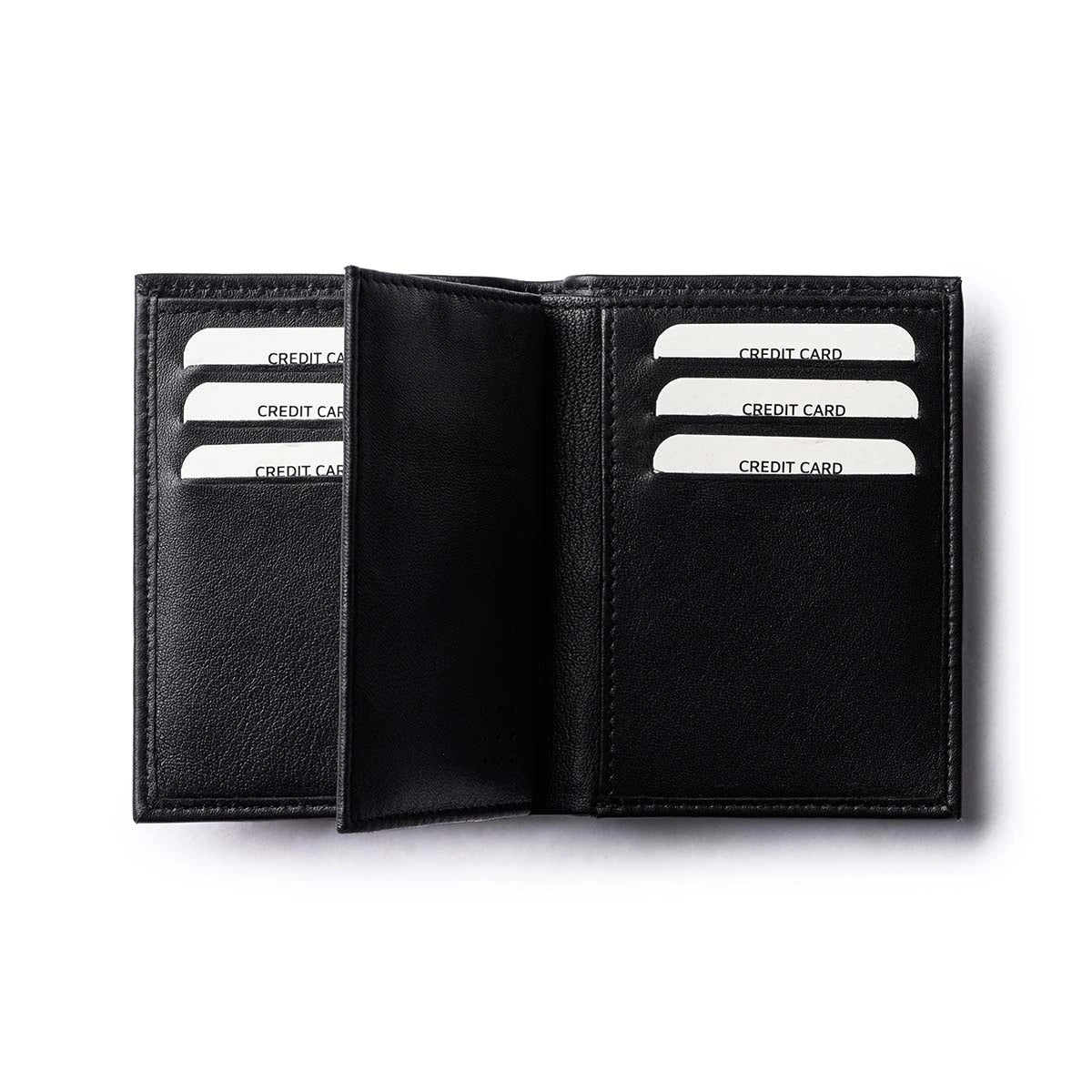 Orbit Smart Wallet with Dolphin Sleek tracker showing card slots and tracking feature