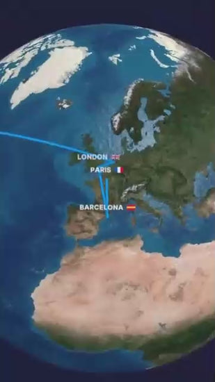 tag8 Chicago Bag Tag with stylish design and smart QR code for easy identification and lost & found recovery