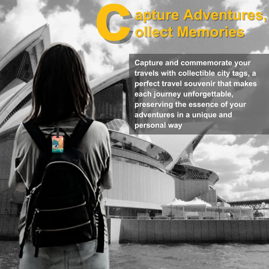 Sydney QR Bag Tag by tag8 for bag security