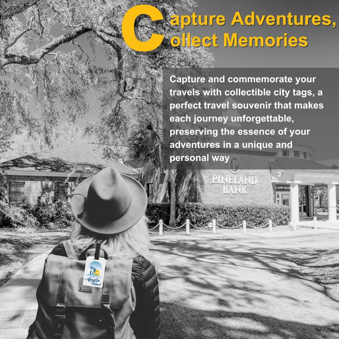 tag8 Amelia Island Tag with elegant design and smart QR code for hassle-free identification and lost & found assistance