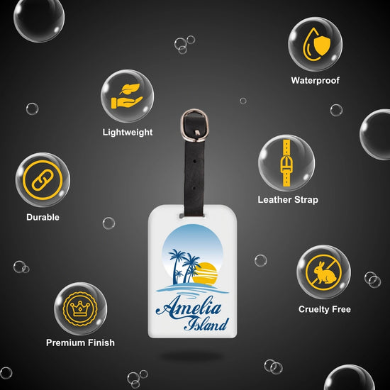 tag8 Amelia Island Tag with elegant design and smart QR code for hassle-free identification and lost & found assistance