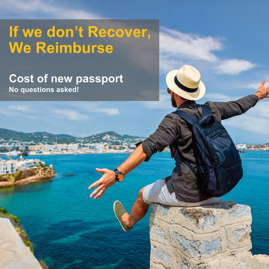 tag8 Canvas Passport Tracker Holder for durable and stylish travel organization and tracking