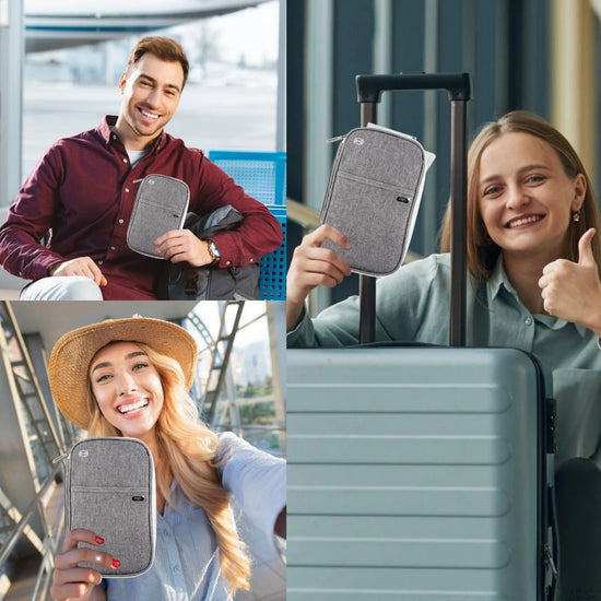 tag8 Canvas Passport Tracker Holder for durable and stylish travel organization and tracking