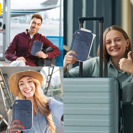 tag8 Canvas Passport Tracker Holder for durable and stylish travel organization and tracking