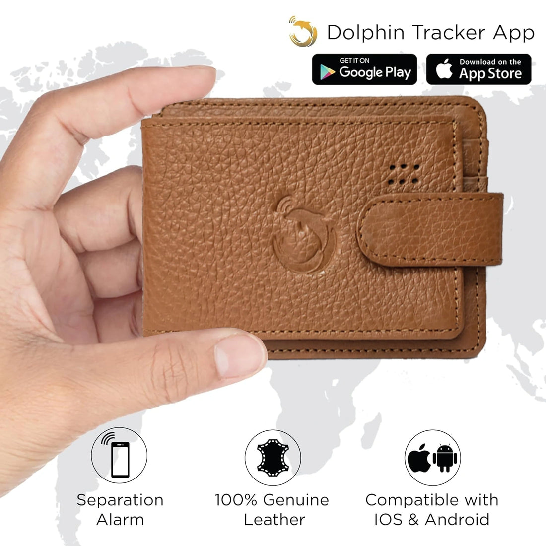 tag8 Dolphin Card Holder for secure and stylish storage of your essential cards