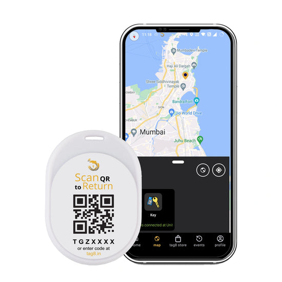 tag8 Dolphin Max Smart Bluetooth Tracker for enhanced tracking and security of valuables