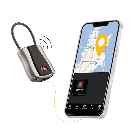 tag8 Dolphin Smart Padlock with Bluetooth tracking for secure and keyless access