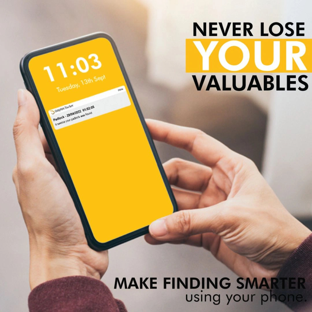 tag8 Dolphin Smart Padlock with Bluetooth tracking for secure and keyless access