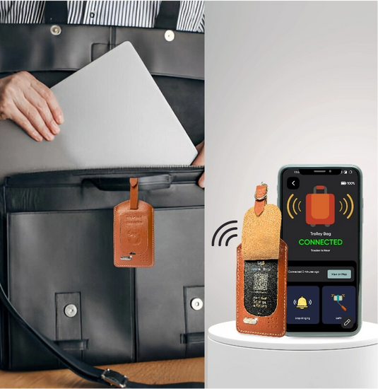 tag8 Dolphin Smart Bag Tracker with Bluetooth tracking for easy location and security of your bags