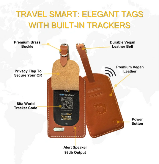 tag8 Dolphin Smart Bag Tracker with Bluetooth tracking for easy location and security of your bags