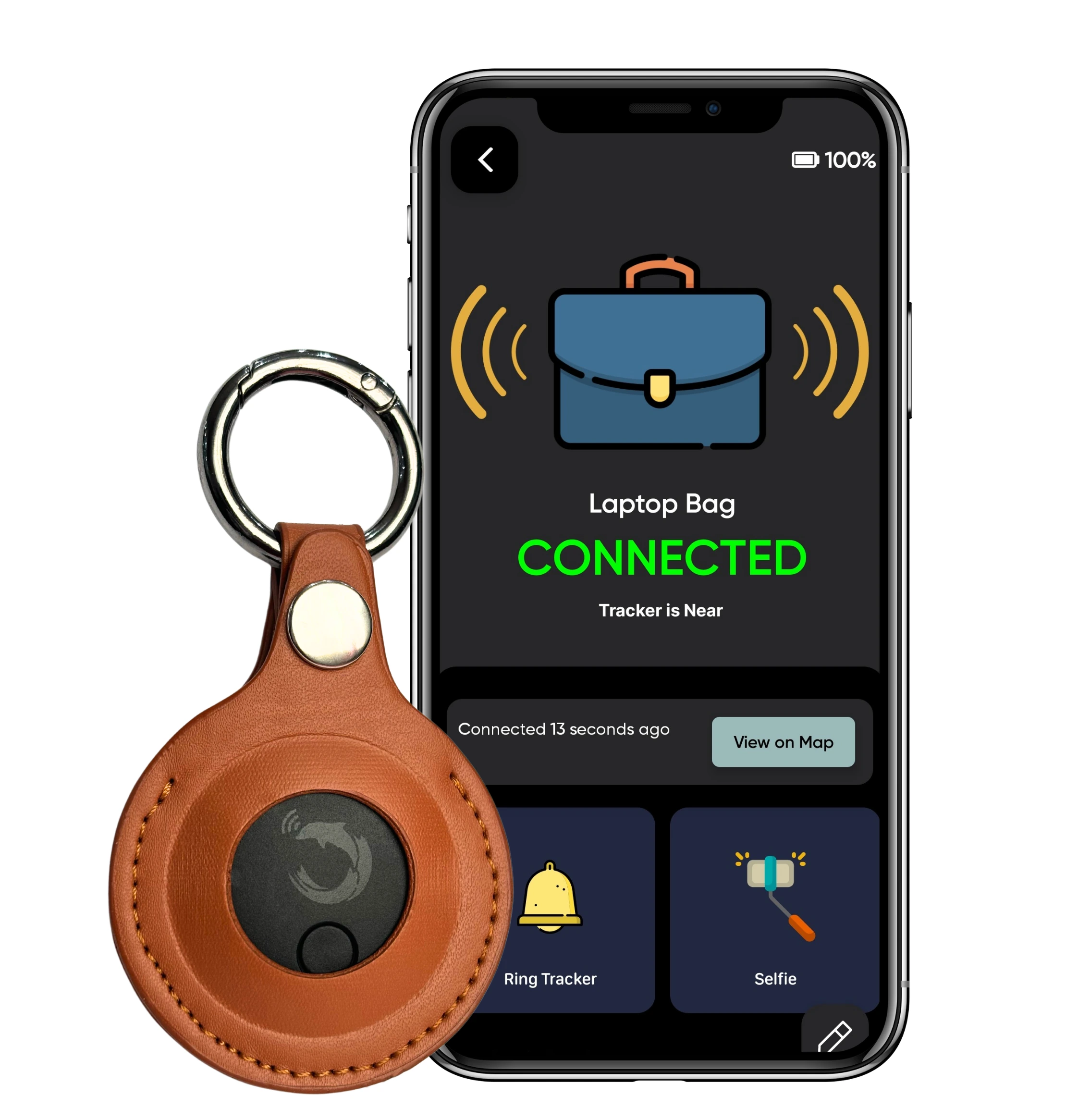 tag8 Dolphin Smart Tracker Pro Case Pack of 2 with Bluetooth tracking and premium protection