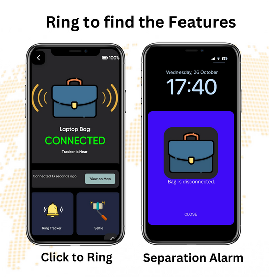 tag8 Dolphin Smart Tracker Pro Case Pack of 2 with Bluetooth tracking and premium protection