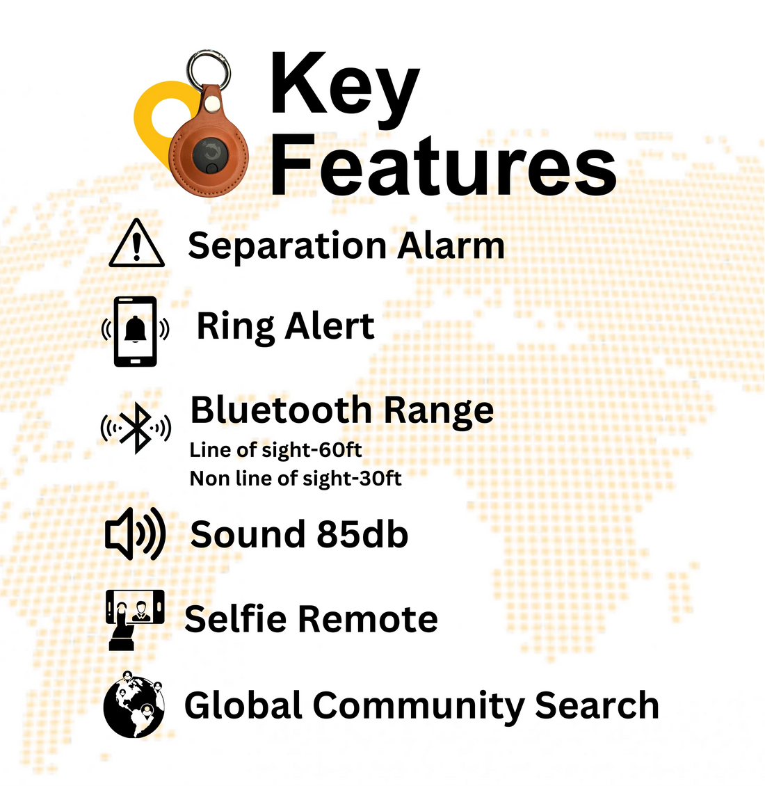 tag8 Dolphin Smart Tracker Pro Case Pack of 2 with Bluetooth tracking and premium protection