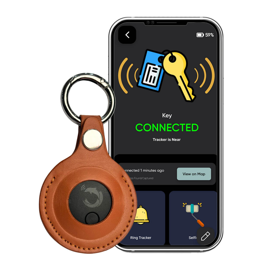 tag8 Dolphin Smart Tracker Pro Case Pack of 2 with Bluetooth tracking and premium protection
