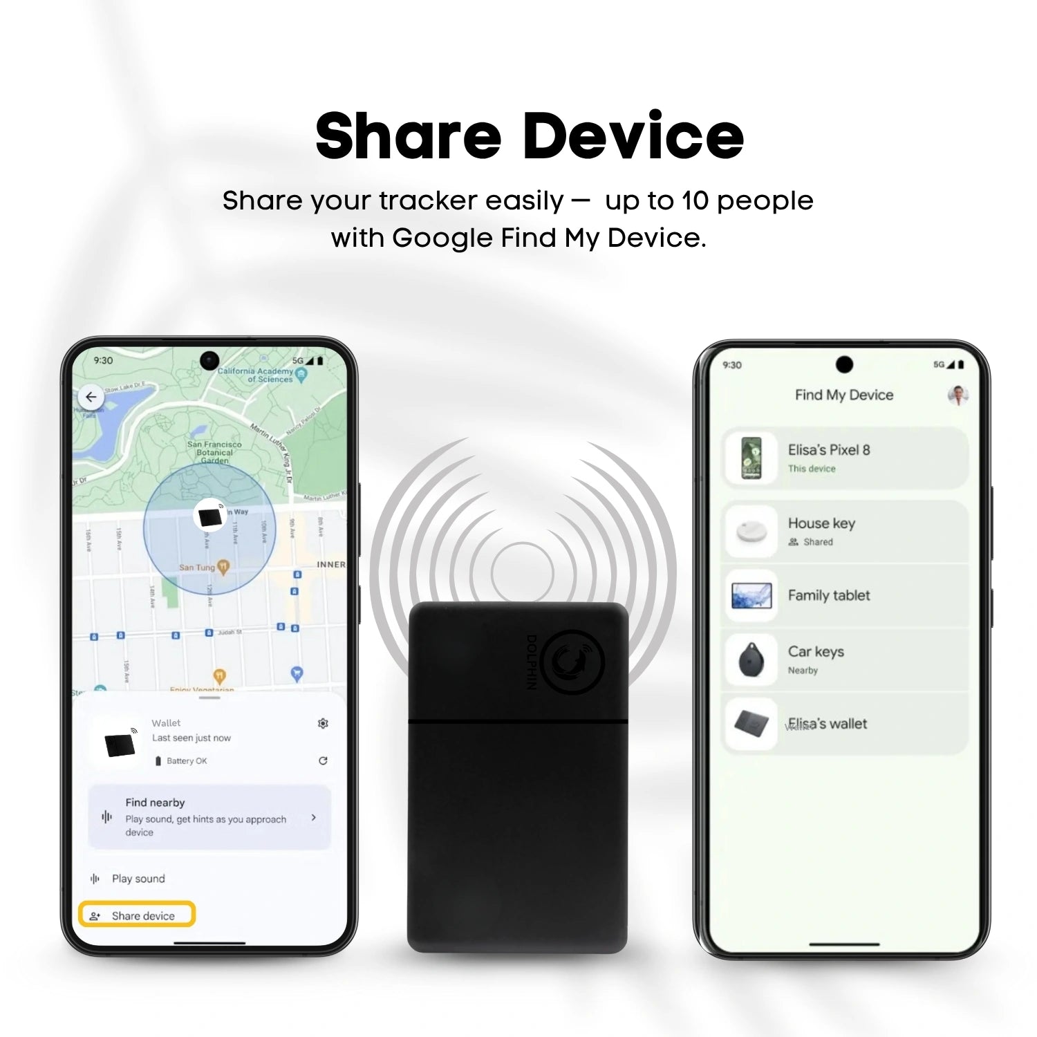 Dolphin Smart Tracker Sleek – Android Compatible