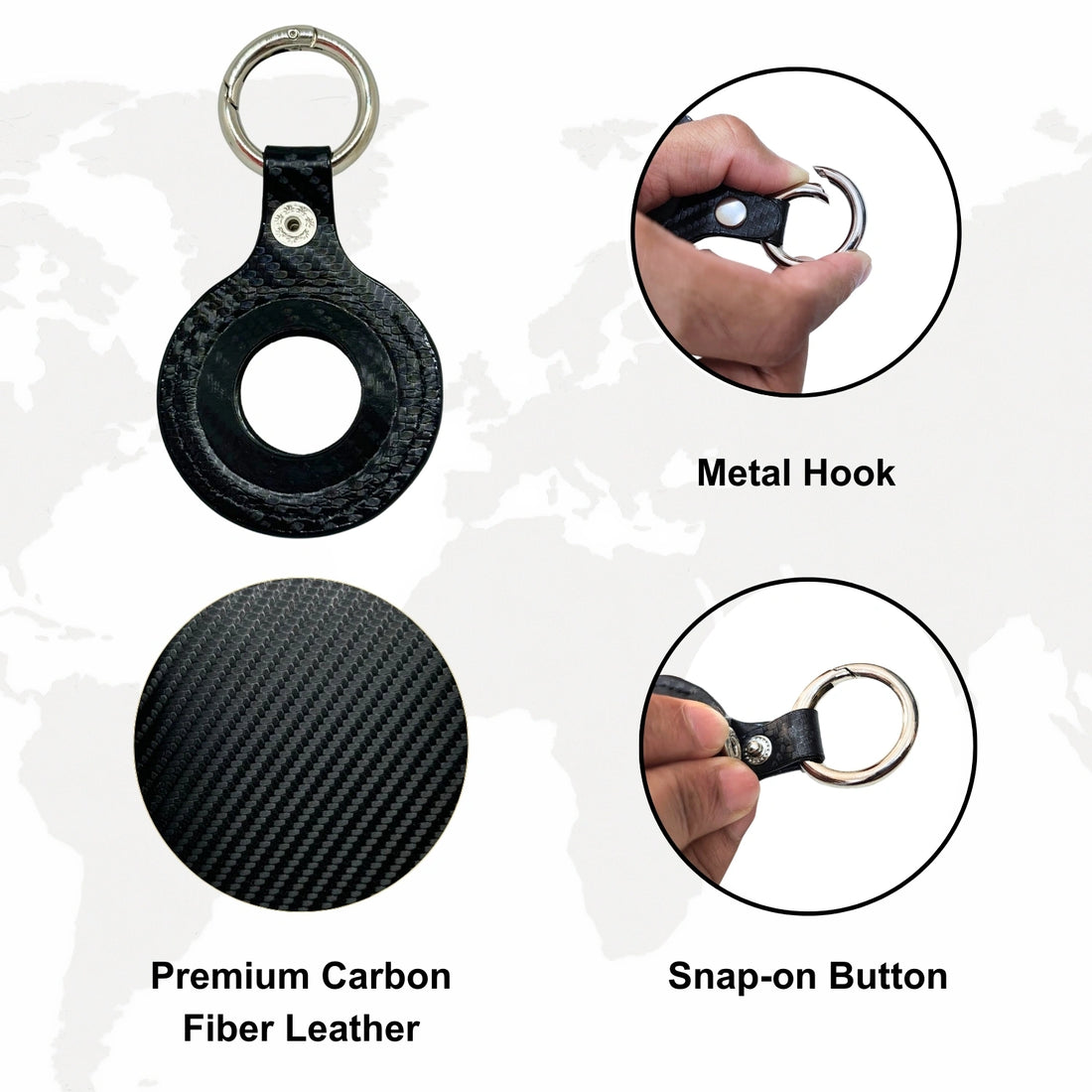 Protective Leather Case for Dolphin Smart Tracker – Stylish & Durable