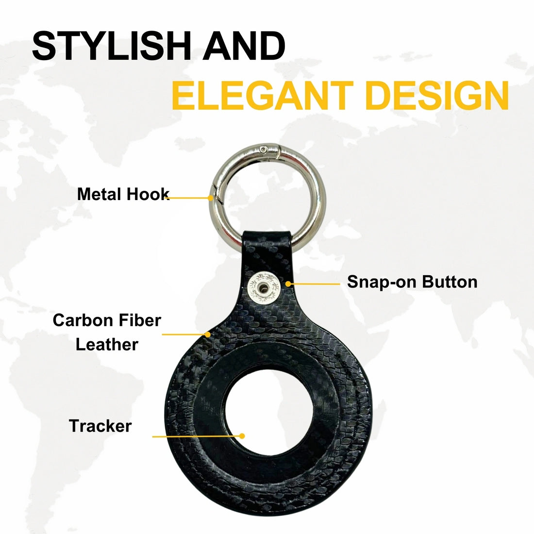 Protective Leather Case for Dolphin Smart Tracker – Stylish & Durable