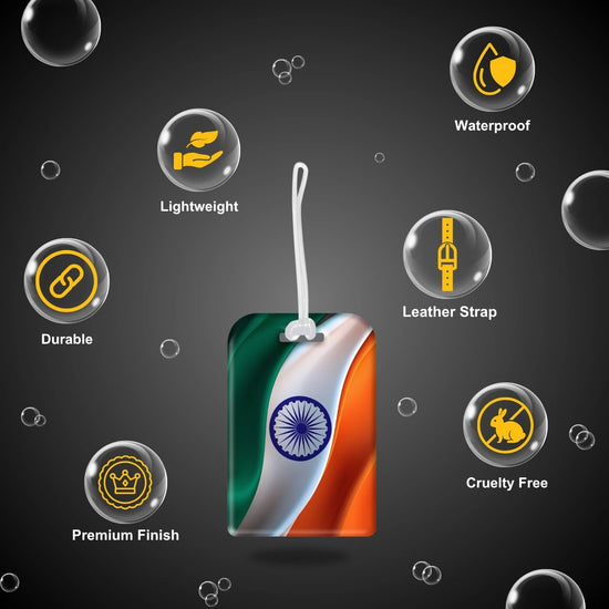 India colours AI-designed smart bag security tag with QR code by tag8