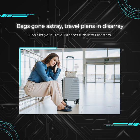 tag8 Luggage Tracker featuring a sleek carbon fiber case for real-time tracking