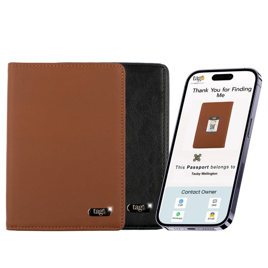 tag8 RFID Passport Combo with secure RFID protection and smart tracking for safe travel
