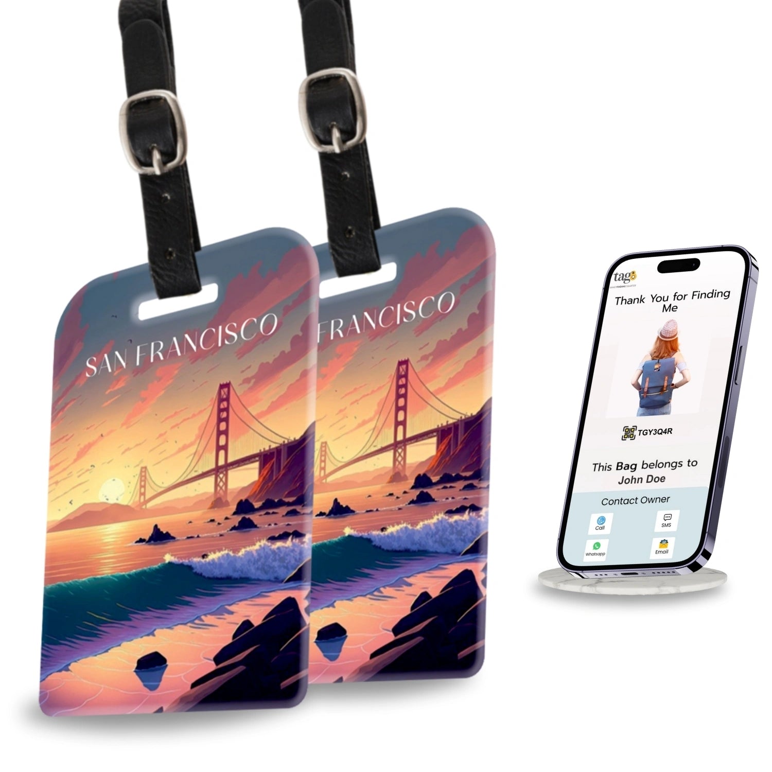 tag8 Smart Key Security Tag with Bluetooth tracking for easy key management and security
