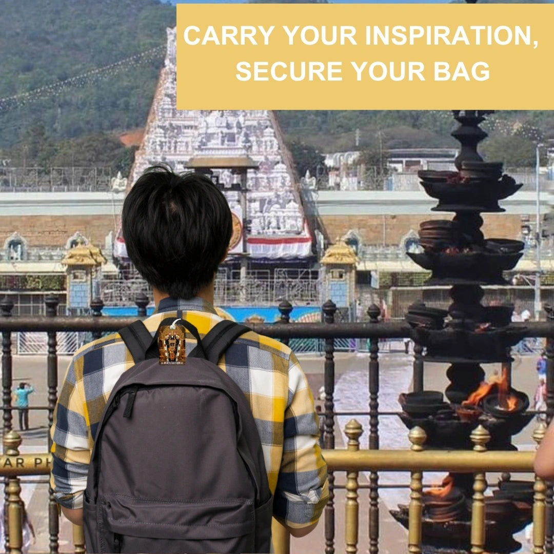 Shree Vyankatesh smart bag tag with QR code by tag8