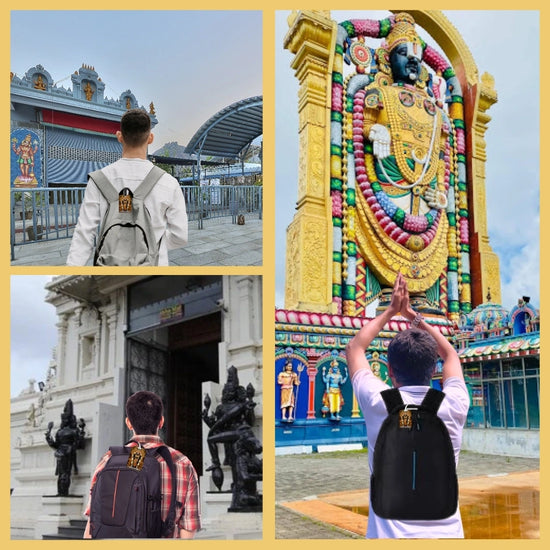 Shree Vyankatesh smart bag tag with QR code by tag8