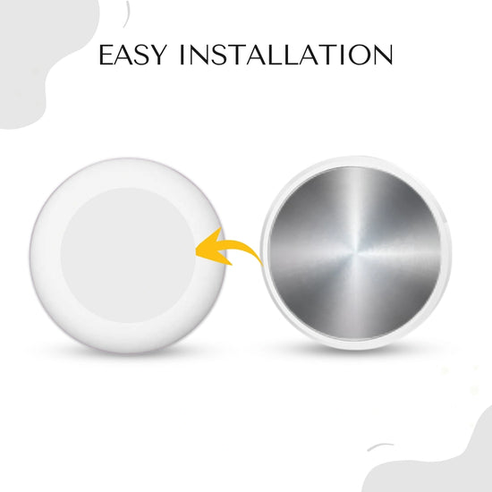 White silicone holder for smart trackers by tag8