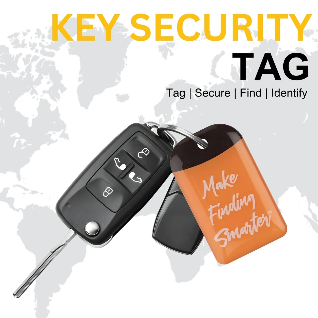 tag8 Smart Key Security Tag for secure tracking and easy key management