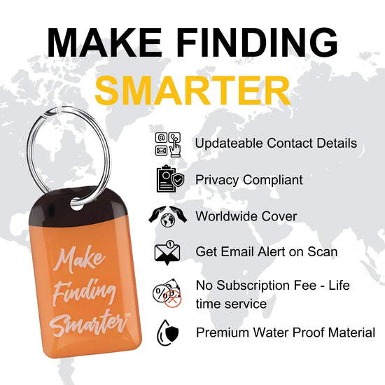 tag8 Smart Key Security Tag for secure tracking and easy key management