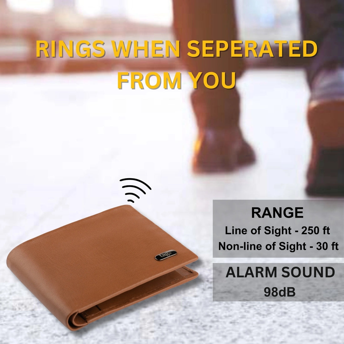 tag8 Smart Wallet - Stitchless design with RFID protection and smart tracking for modern security