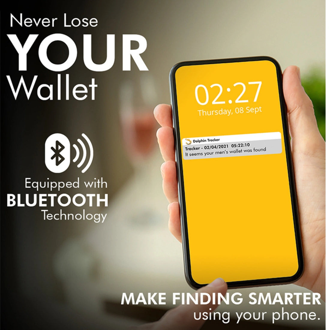 tag8 Smart Wallet - Stitchless design with RFID protection and smart tracking for modern security