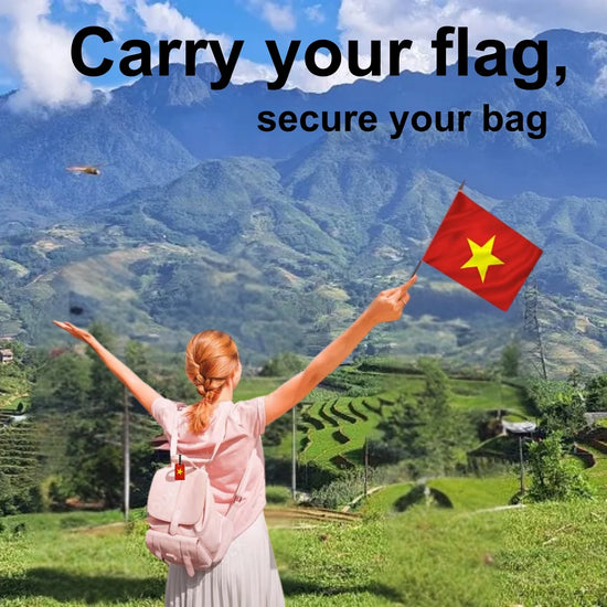 Vietnam QR Bag Tag by tag8 for luggage safety
