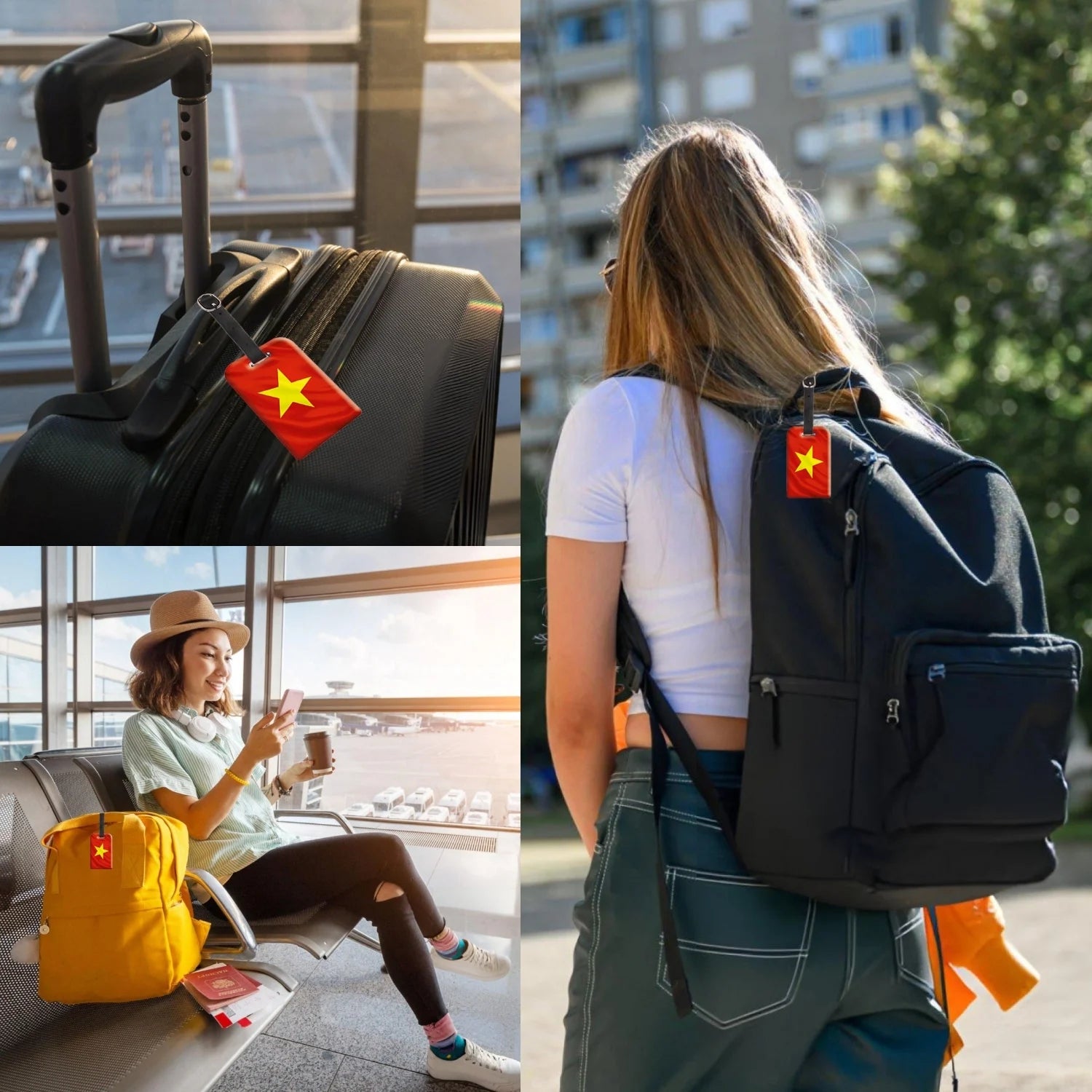 Vietnam QR Bag Tag by tag8 for luggage safety