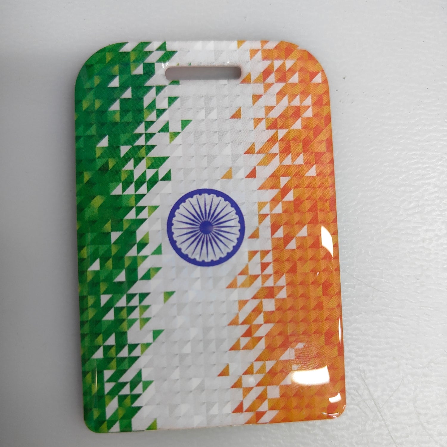 Smart Bag Security Tag - India colours Pixels [Pack 2]